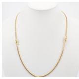 Christian Dior Kihei Logo Chain Necklace