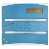 Autograph Fielder/Gamble Yankee Stadium Seat Back