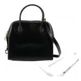 Salvatore Ferragamo Black 2 Way Shoulder Bag