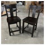 Ashley Two Odd Counter Height Chairs
