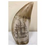 Vintage Style Scrimshaw