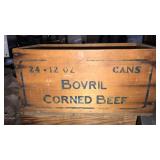 Bovril Corned Beef Advertising Box