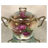 Antique Germany Cracker Jar *Chip Inside