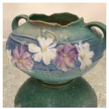 Roseville 375-4 Blue Cosmos Bowl