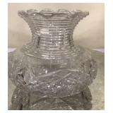 Incredible Cut Crystal Vase *Exceptional Quality