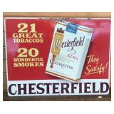 Chesterfield Cigarette Sign