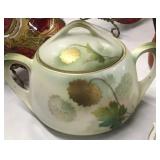 Green & Gold Cracker Jar