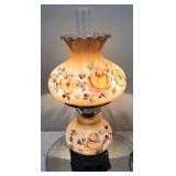 Hand Painted Flower Lamp
