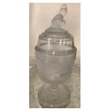 Victorian Roman Soldier 10" Compote