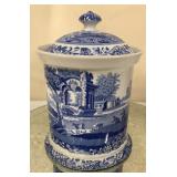 Spode England 10" Biscuit Jar