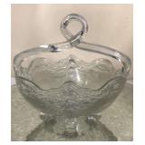 Victor Opalescent Footed Bowl