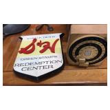 S & H Green Stamps Machine & Sign