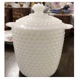 Vintage Hobnail 10" Cookie Jar
