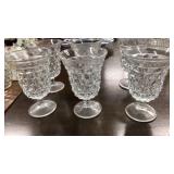 6 pc American Fostoria 5-5" Water Glass