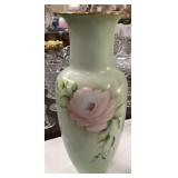 13" Hand Painted Vase