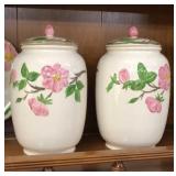 Fransiscan Desert Rose Tall Canister