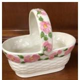 Fransiscan Desert Rose Basket