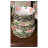 Fransiscan Desert Rose 20 pcs Plates & Bowls