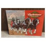 Budweiser Clydesdales Anheuser Busch Metal Sign