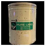 Armour 50 lb Lard Tin