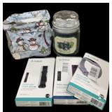 (3) Fitbit Accessory Bands & Candlelite Candle in