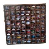 (64) Slot NASCAR Collectibles in Case