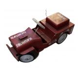 Metal Riding Fire Truck