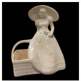 Vintage McCoy 9 ï¿½ Victorian Girl Planter