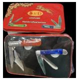 S & D Leopard Handcrafted Knives