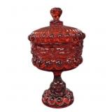 11 ï¿½ Ruby Red Eye Winker Candy Dish