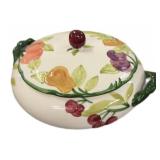Franciscan Fresh Fruit Round Casserole Bowl