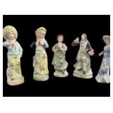 (5) Estate Figurines