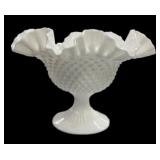 7 x 10 ï¿½ Fenton Hobnail Compote