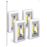 (4) COB Night Light-Sticks Anywhere, No Wiring,
