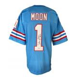Autographed Warren Moon HOF 06 Jersey