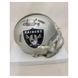 Autographed Howie Long Raiders Mini Helmet