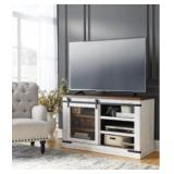 Ashley W549 Wystfield 50" White TV Stand