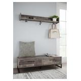 Ashley Neilsville Bench with Coat Rack