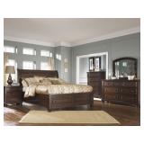 King Ashley B697 Porter 5 pc Storage Bedroom Suite