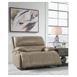 Ashley Ricman Leather Oversized 50" PWR Recliner