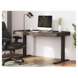 ASHLEY ZENDEXX 55-IN ADJUSTABLE HEIGHT DESK