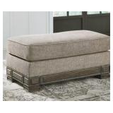 ASHLEY EINSGROVE SANDSTONE OTTOMAN