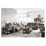 Ashley 39905 Stoneland DBL REC Sofa & Love Seat