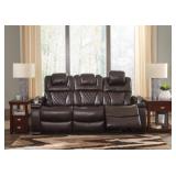 Ashley Warnerton PWR Reclining Sofa w/Adj HR