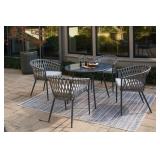 Ashley Palm Bliss Outdoor Table & 4 Chairs