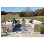 Calworth 9-Piece Outdoor Sectional