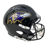 Autographed Odell Beckham Jr Ravens Helmet