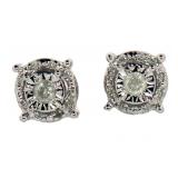 Brilliant Diamond Stud Earrings