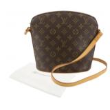 Louis Vuitton Monogram Drouot Handbag