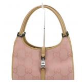 Gucci Pink Cavas Handbag